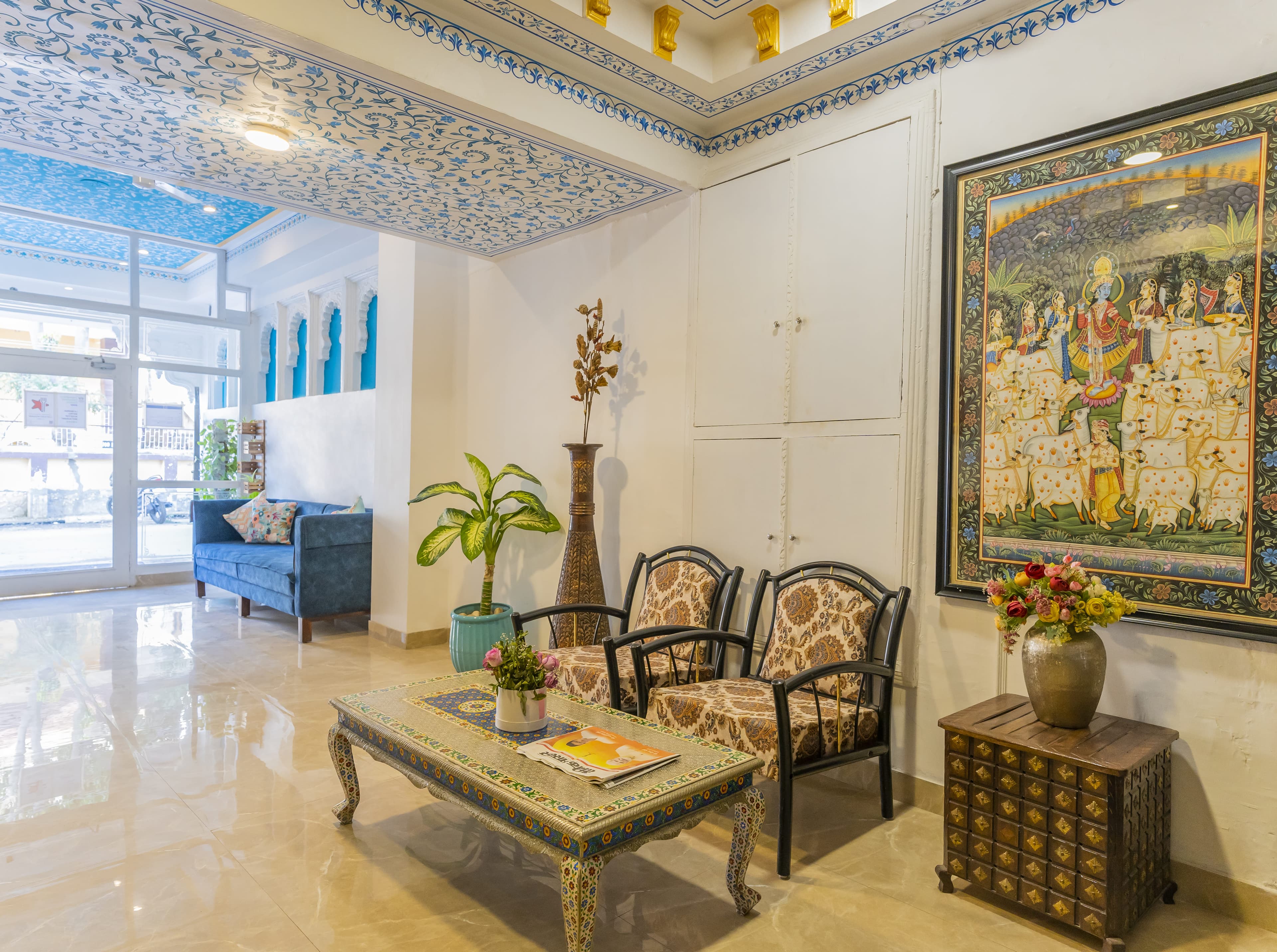 Hotel Lobby Area